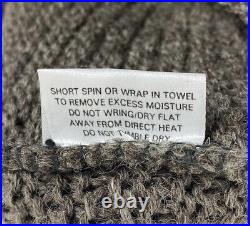 Pullover Sweater Co Oiled Wool Jumper Brown Ireland Size Medium Women's