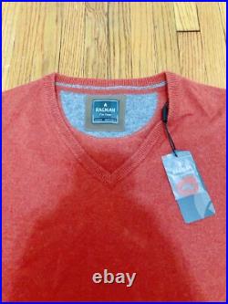 RAGMAN Cashmere Sweater With V-Neck Size M Orig. $260 NWT