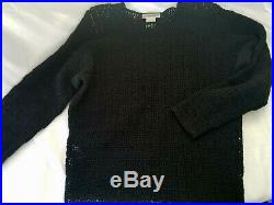 RARE Issey Miyake Netted Cotton/poly Blend Men's Sweater Small-Medium Japan