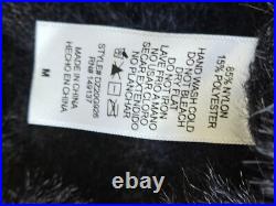 RARE Judith March Size M Medium Black Cherry'Moody' Sweater Jumper Cherries