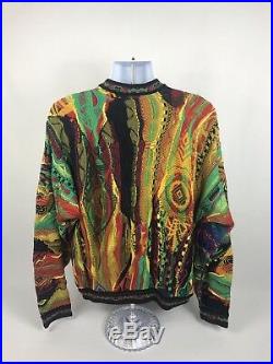 RARE VTG 90s Authentic COOGI Australia Crewneck Sweater Size Medium