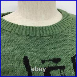 REAL BUY M Real Buy Knit, Sweater Long Sleeve Knit Sweater Khaki / Khaki / 10106