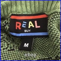 REAL BUY M Real Buy Knit, Sweater Long Sleeve Knit Sweater Khaki / Khaki / 10106