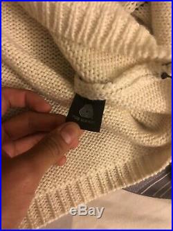 Raf Simons I Love NY New York White Knit Sweater Jumper Size M Medium