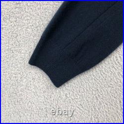 Rag & Bone Cashmere Sweater Jumper Womens Medium Navy Blue Pullover Mock Neck
