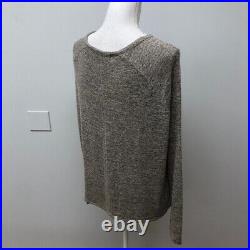 Rag & Bone Jean Sweater Jumper Womens Medium Heathered Gray Pullover