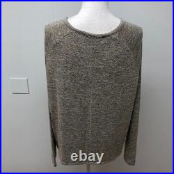 Rag & Bone Jean Sweater Jumper Womens Medium Heathered Gray Pullover