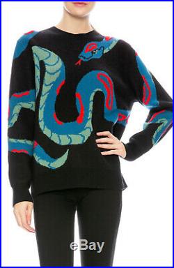Rag & Bone Snake 100% Cashmere Crew Neck Sweater Sz. Medium NWT Ret. $595