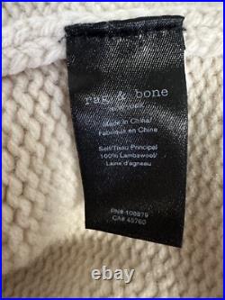 Rag & bone turtle neck cashmere sweater Sz M $450
