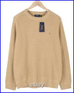 Ralph Lauren Classics Brown Men's Sweater L Wool Alpaca Structured Pull On Ralph Lauren Classics Brown Men's Sweater L Wool Alpaca Structured Pull On