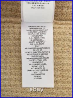 Ralph Lauren Classics Brown Men's Sweater L Wool Alpaca Structured Pull On