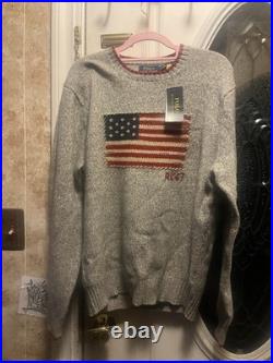 Ralph Lauren Flag Wool Sweater