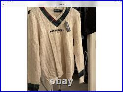 Ralph Lauren Men's Cable knit Sweater Medium