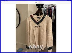 Ralph Lauren Men's Cable knit Sweater Medium