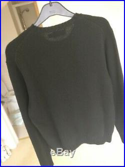 Ralph Lauren Polo Bear Tux Tuxedo Sweater Jumper Black, Medium (Brand New)