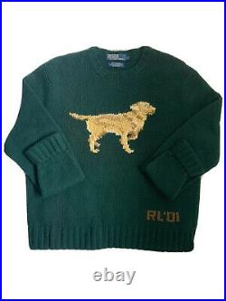 Ralph Lauren Rare Vintage Men's RL'01 Sweater