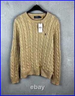 Ralph lauren knit sweater men medium