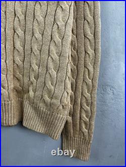 Ralph lauren knit sweater men medium