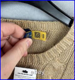 Ralph lauren knit sweater men medium