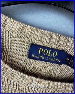 Ralph lauren knit sweater men medium