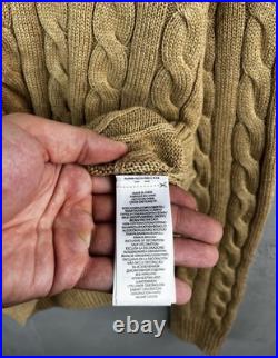 Ralph lauren knit sweater men medium