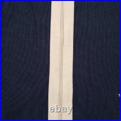 Rani Arabella Cardigan Women M Medium Blue Full Zip Long Sleeve Cashmere Sweater