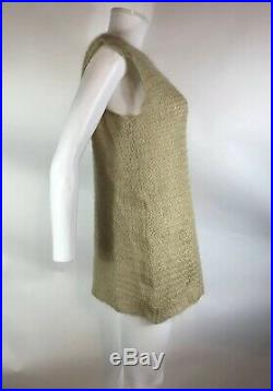 Rare Vtg Maison Martin Margiela 90s Beige Sweater Vest