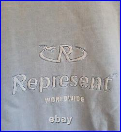 Represent Worldwide Sweater/Jumper/Pullover Powder Blue Size Medium