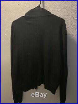Rick Owens Black Zip sweater / Jacket MEDIUM