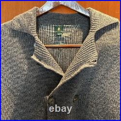 Robert Talbott $425 Peacoat Sweater Merino Wool Italy Medium (40 US 50 EU)