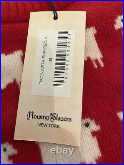 Rowing Blazers x Warm & Wonderful Sheep Sweater Princess Diana Size M