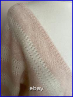 SEZANE striped mohair and wool blend Ariel jumper M