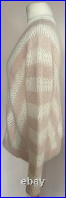 SEZANE striped mohair and wool blend Ariel jumper M SEZANE striped mohair and wool blend Ariel jumper M