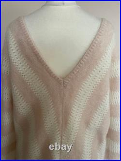 SEZANE striped mohair and wool blend Ariel jumper M SEZANE striped mohair and wool blend Ariel jumper M