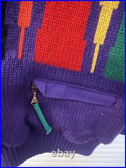 SOS Sportswear Of Sweden Vintage Mens Jumper Sweater Very Rare Medium