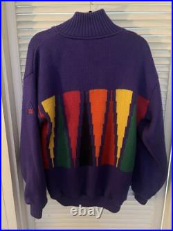 SOS Sportswear Of Sweden Vintage Mens Jumper Sweater Very Rare Medium