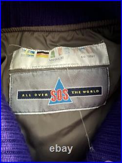 SOS Sportswear Of Sweden Vintage Mens Jumper Sweater Very Rare Medium