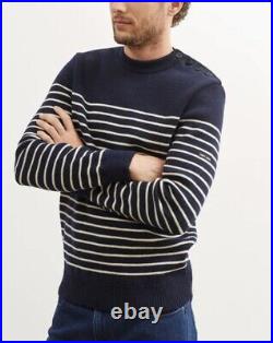 Saint James L'Atelier Mens BINIC Sweater Brand New With Tags £179.00 French