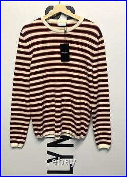 Saint Laurent Sailor Sweater With Black & Red Stripes Size Medium RRP £520