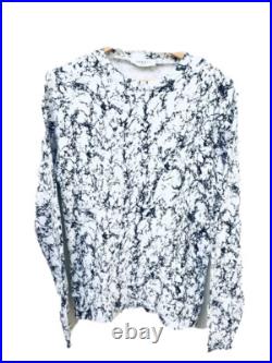Sandro Paris Marble Sweater Jumper Size M / Medium 100% Cotton
