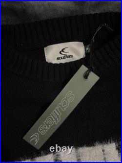 Scuffers Caliente Dark Knit Sweater Size Medium