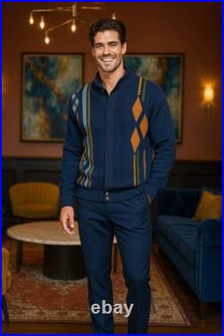 Silver Silk 11009 Sweaters Navy