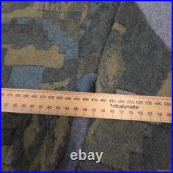 Simple Life Jumper Mens MEDIUM Green Wool Long Sleeve Sweater Winter Warm Size M