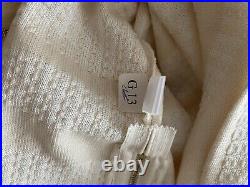 St. John Knits Long Sweater Tunic Creamy Size M