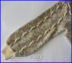 Steele Cody Size Small-Medium Chunky Knit Cardigan Sweater Jumper Button Front