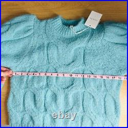 Stelle Jumper BNWT Sweater North Chunky Knit Marine Green Size Medium Pullover