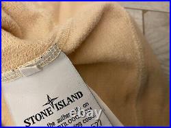 Stone Island Medium Zip Neck Cotton Jumper Sweater Sweatshirt Pockets Jacket