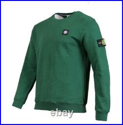 Stone Island Men's Jumper Crew Neck Logo Patch Sweater size S, M, L, XL, 2XL