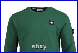 Stone Island Men's Jumper Crew Neck Logo Patch Sweater size S, M, L, XL, 2XL