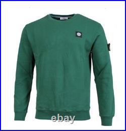 Stone Island Men's Jumper Crew Neck Logo Patch Sweater size S, M, L, XL, 2XL